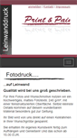 Mobile Screenshot of printandpaint.de